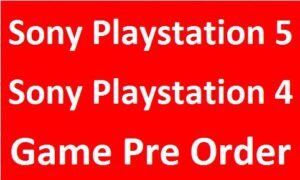 PS5/PS4 Brand New Games (Pre Order)