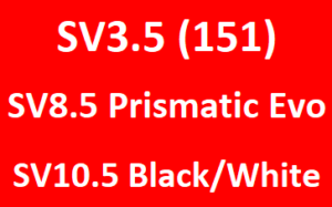 Prismatic Evolution/151/Black&White