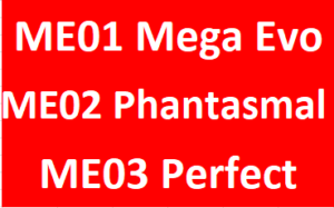Pokemon ME01 Mega / ME02 Phantasmal / ME03 Perfect