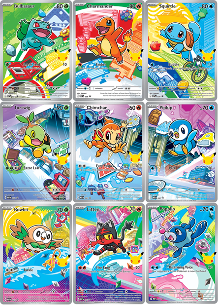 Pokemon First Partner Illustration Collection (M6000138) – Wargames